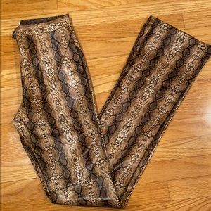 Matte Brand Siren PVC Pants (Snake Skin) XS